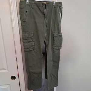 Wrangler Men's Green Cargo Pants